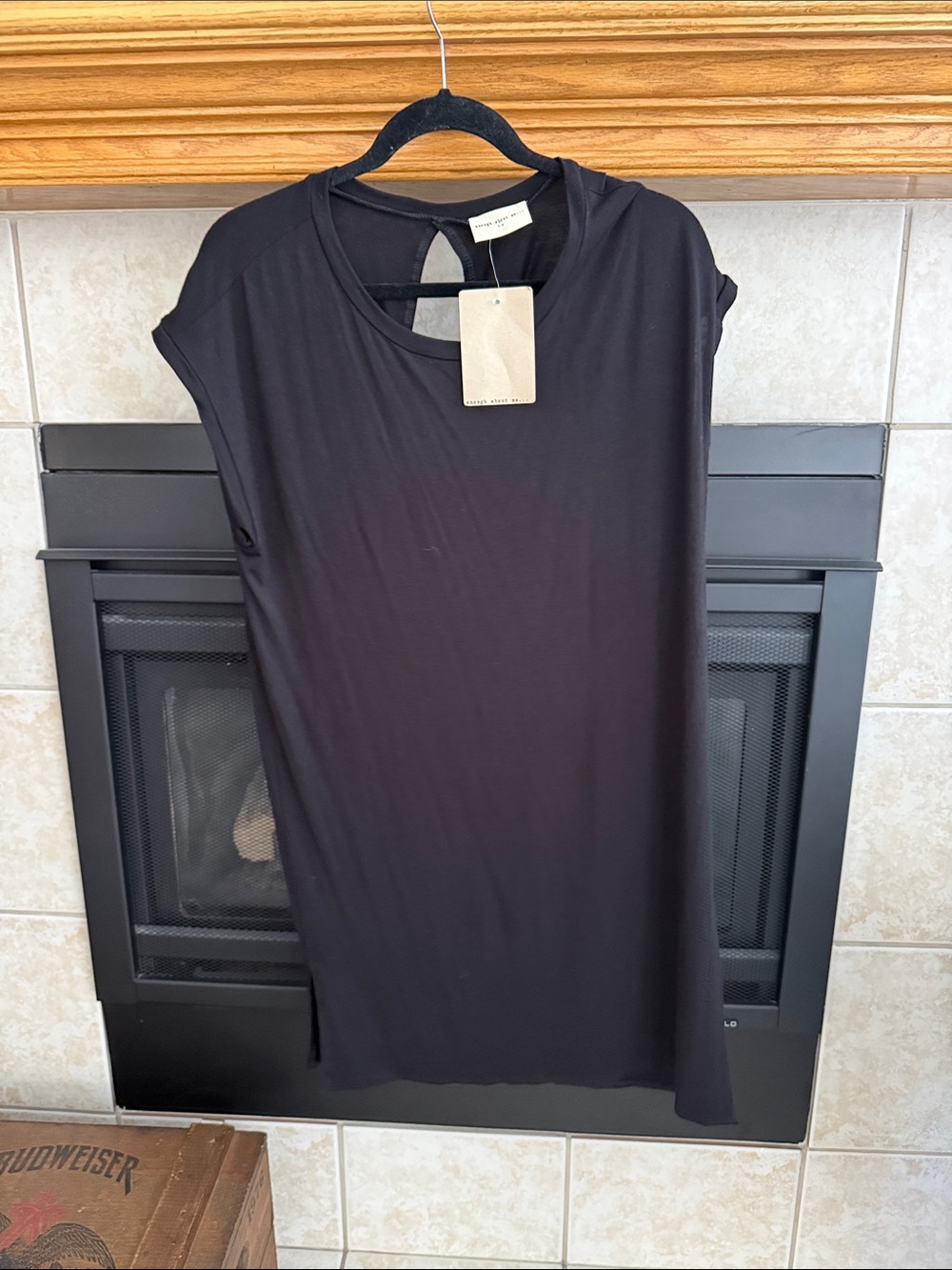 enough about me... Black Crewneck Tunic